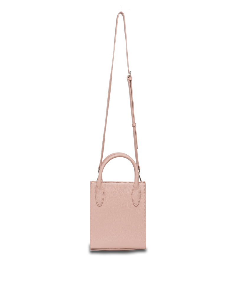 Mocha Petite Leather Tote Bag - Blush | Mocha Australia