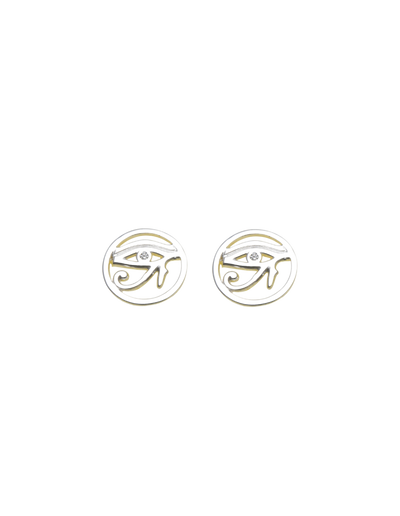 Von Treskow Eye of Horus Studs | Mocha Australia