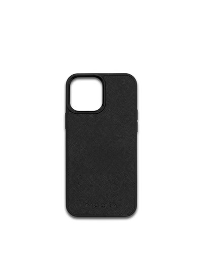 Mocha Jane Leather Hard Case iPhone 13 Pro Max - Black | Mocha Australia