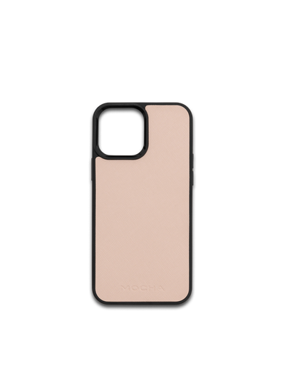 Mocha Jane Leather Hard Case iPhone 13 Pro Max - Blush | Mocha Australia