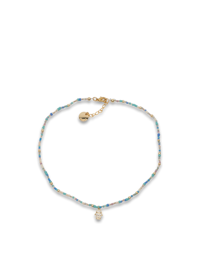 Mocha Reborn Love Affair Necklace - Blue | Mocha Australia