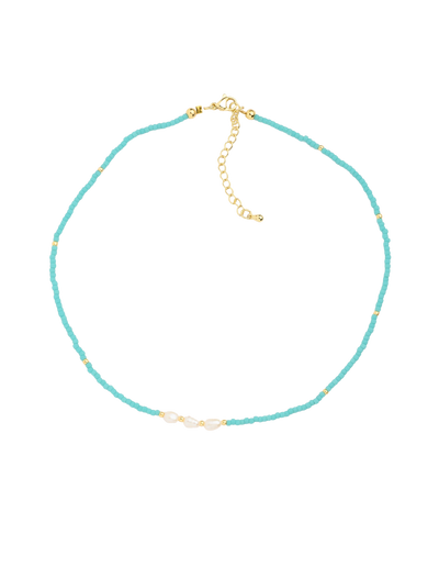 Mocha Reborn Love Of Colour Necklace - Turquoise | Mocha Australia