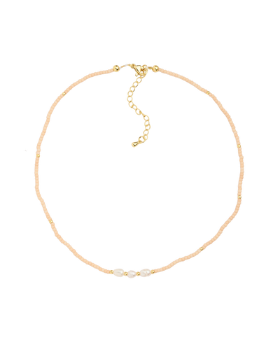 Mocha Reborn Love Of Colour Necklace - Natural | Mocha Australia