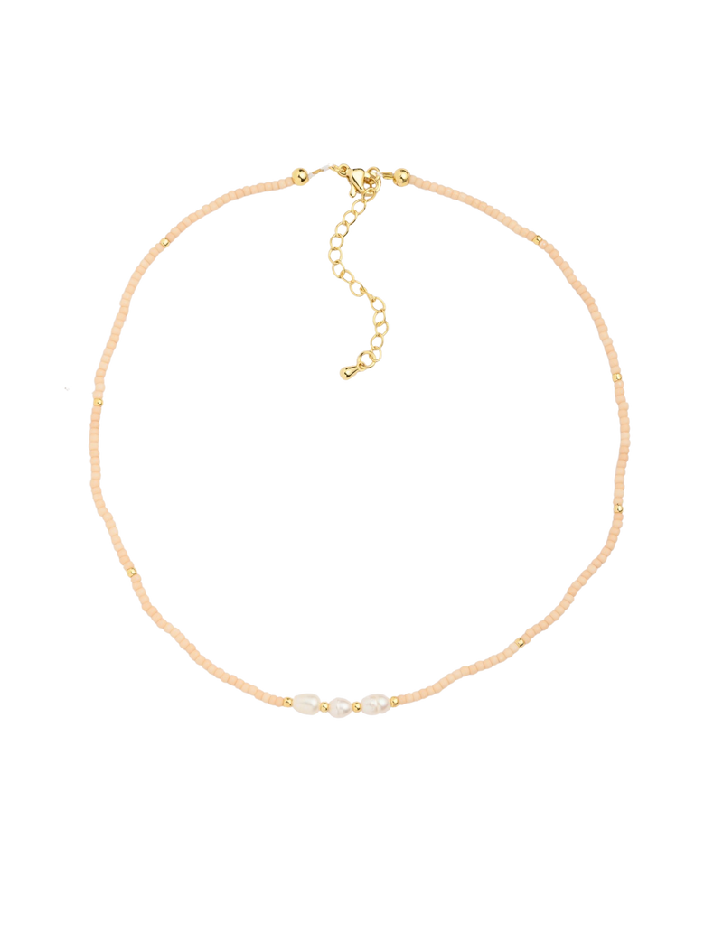Mocha Reborn Love Of Colour Necklace - Natural | Mocha Australia