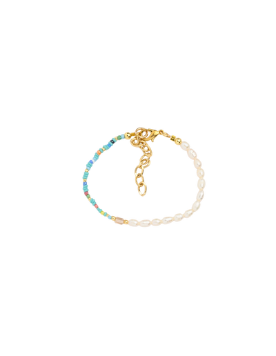 Mocha Reborn Pair of Love Bracelet - Turquoise | Mocha Australia