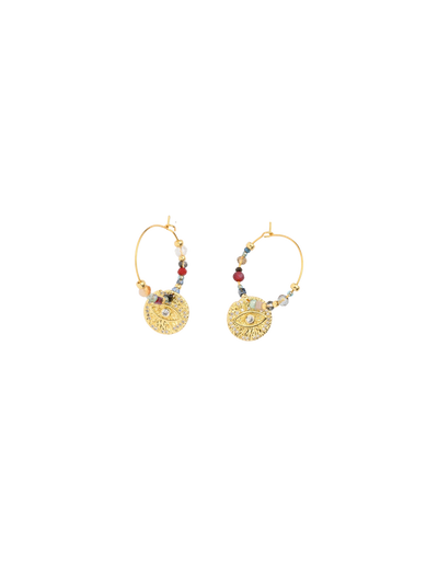 Mocha Reborn Sunset Love Earings - Multi | Mocha Australia