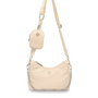 Mocha Ebby Crossbody Bag - Cream