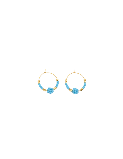 Mocha Reborn Take Me To Mykonos Earring - Blue | Mocha Australia