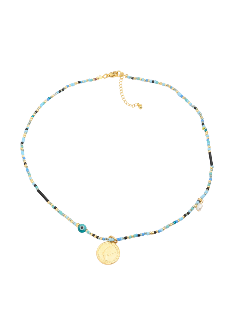 Mocha Reborn Welcome To Sinai Necklace - Turquoise | Mocha Australia