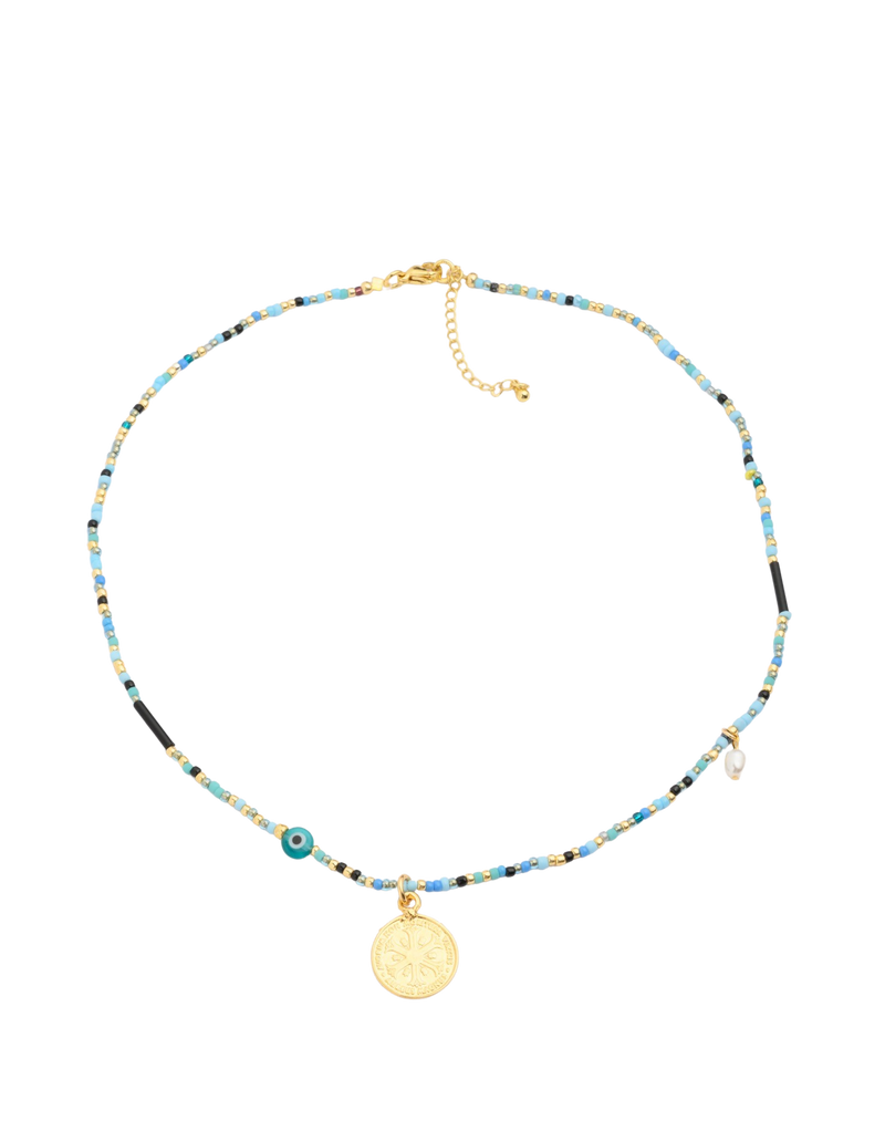 Mocha Reborn Welcome To Sinai Necklace - Turquoise | Mocha Australia