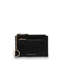 Mocha Lina Coin Card Holder - Black