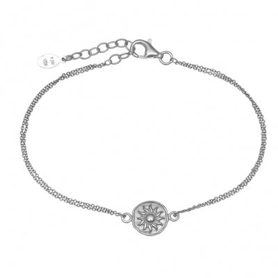 Gregio Funky Metal/ Symbolic Sun Bracelet - Silver | Mocha Australia