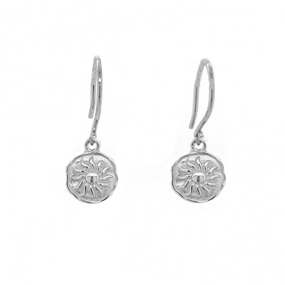 Gregio Funky Metal/ Symbolic Sun Earrings - Silver | Mocha Australia