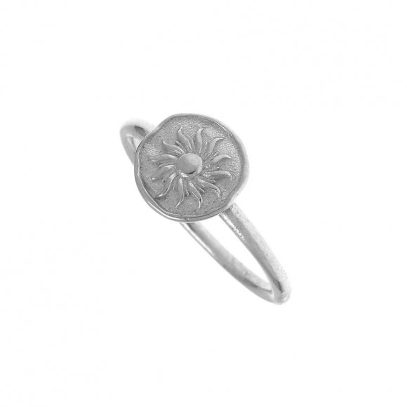 Gregio Funky Metal/ Symbolic Sun Ring - Silver | Mocha Australia