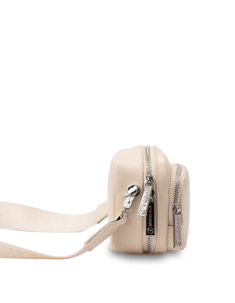Mocha Medina Camera Bag - Cream | Mocha Australia