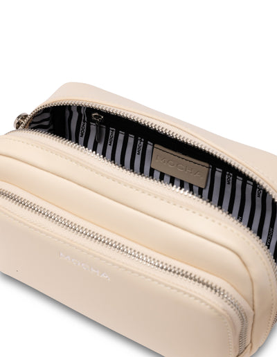 Mocha Medina Camera Bag - Cream | Mocha Australia
