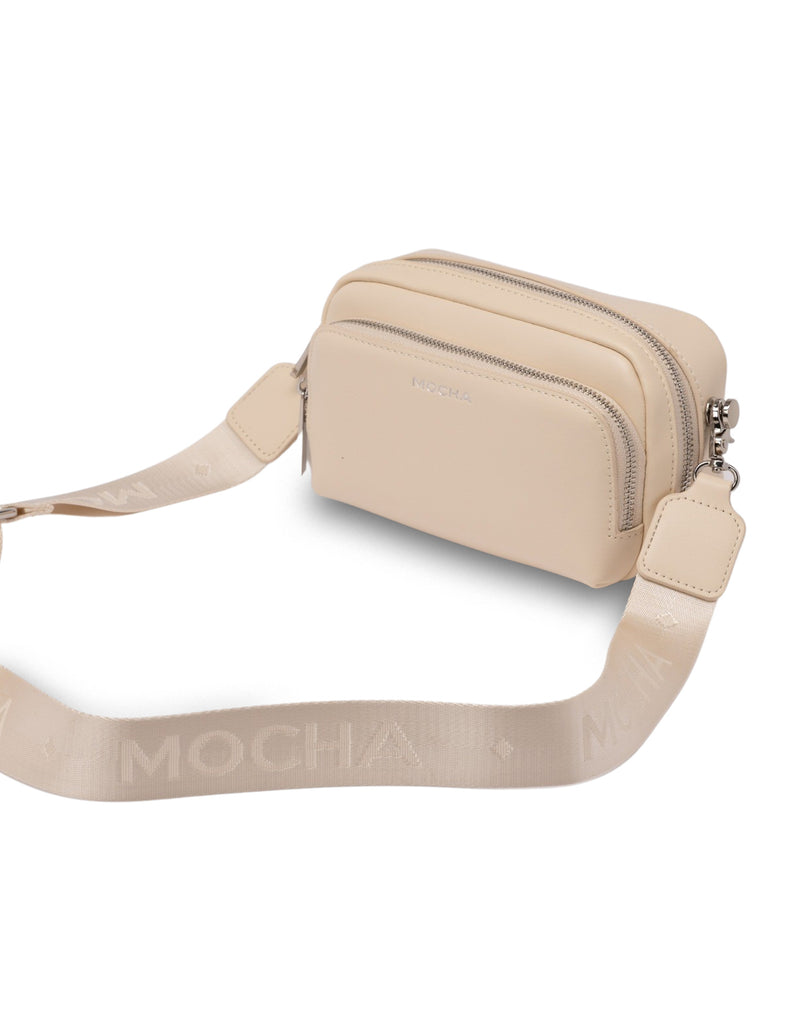 Mocha Medina Camera Bag - Cream | Mocha Australia