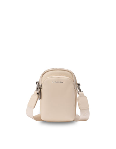 Mocha Medina Phone Crossbody Bag - Cream | Mocha Australia