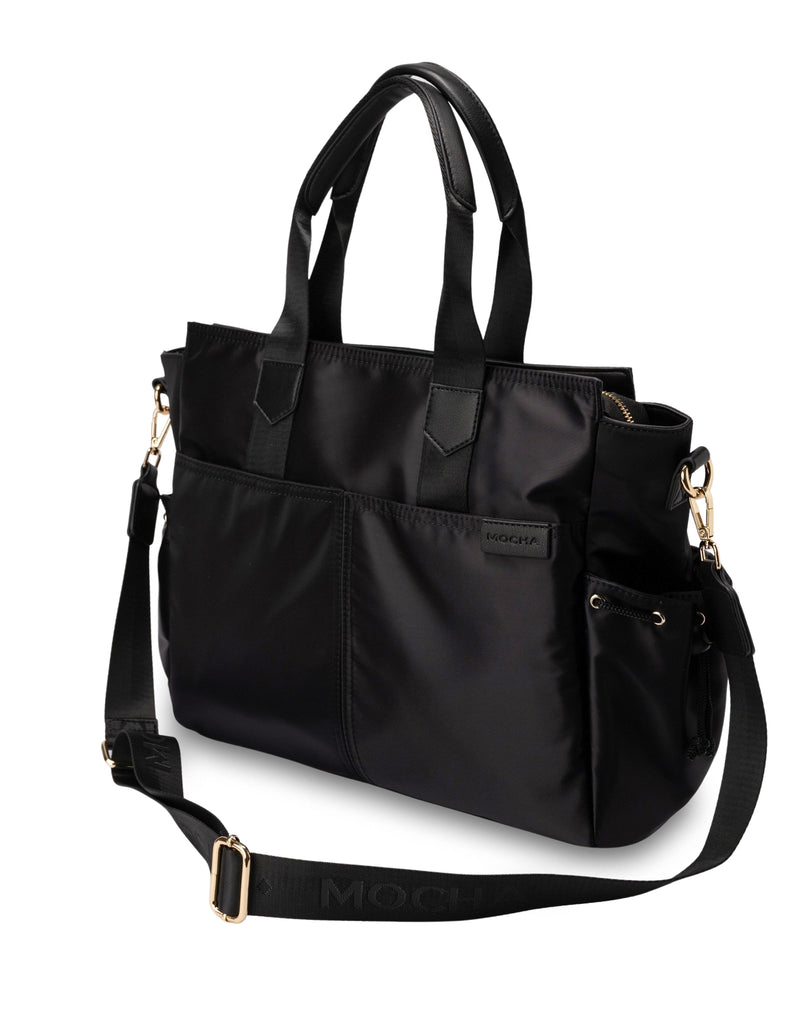 Mocha Ebby Baby Bag - Black | Mocha Australia