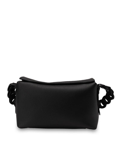Mocha Lidia Leather Boston Bag - Black | Mocha Australia