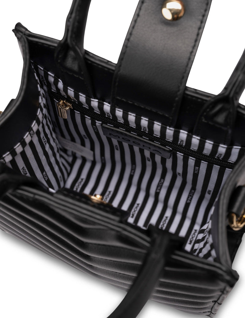 Mocha Nina Mini Tote - Black | Mocha Australia