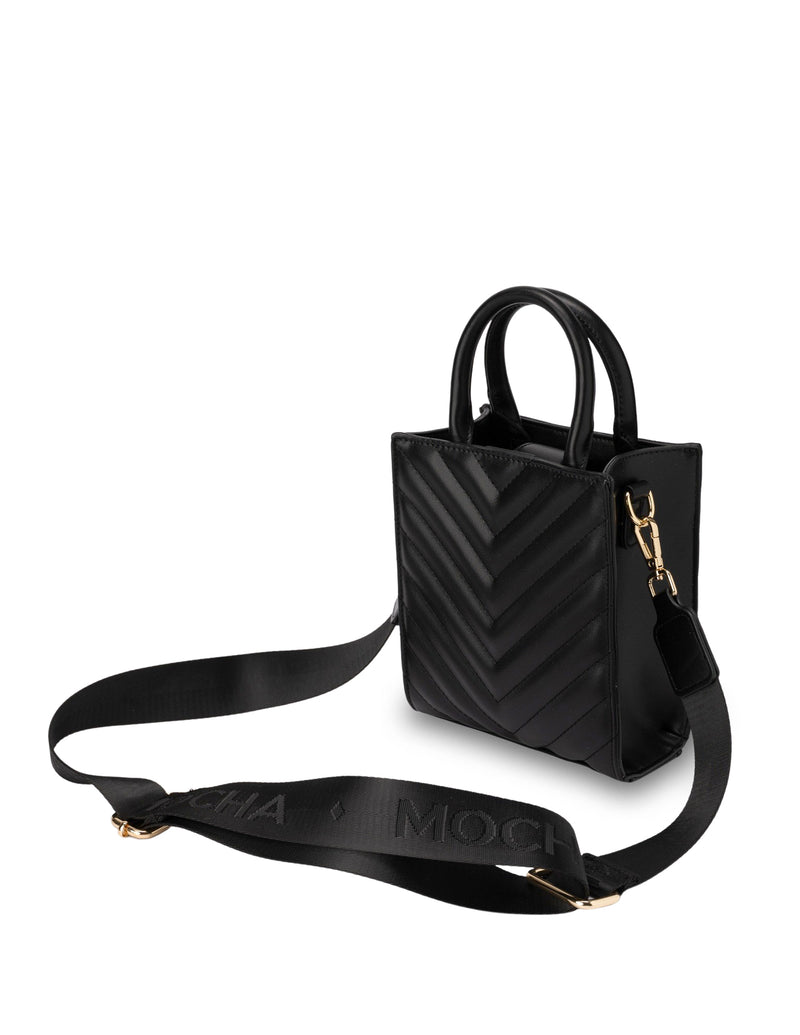Mocha Nina Mini Tote - Black | Mocha Australia