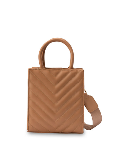 Mocha Nina Mini Tote - Tan | Mocha Australia