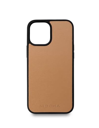 Mocha Carla Hard Case iPhone 12 Pro Max - Tan | Mocha Australia