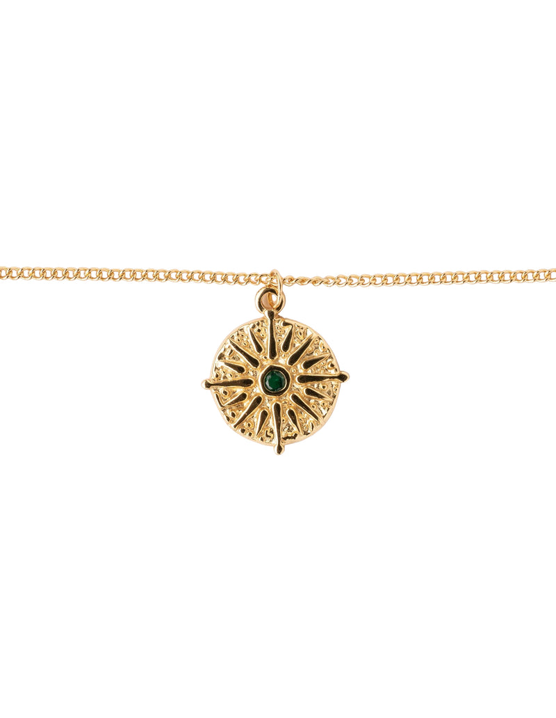 Elly Lou Promise Necklace- Light Gold | Mocha Australia