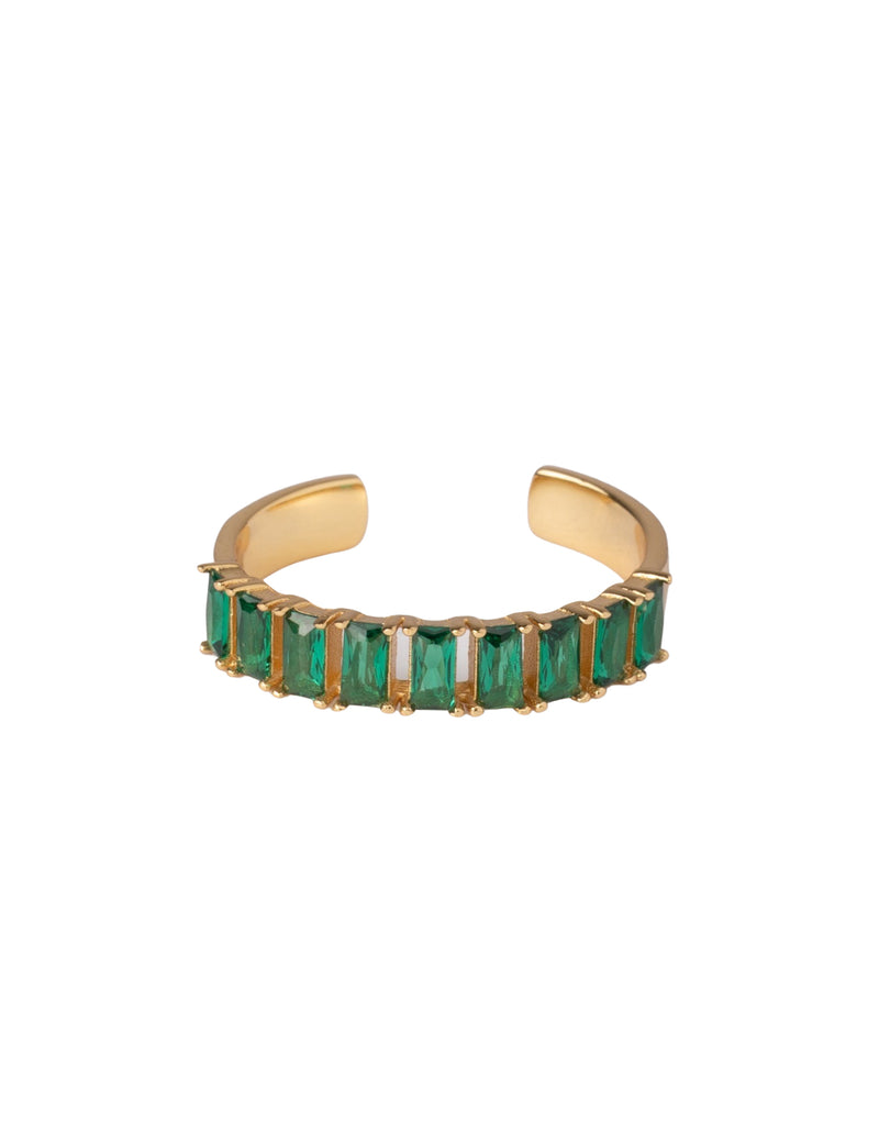 Elly Lou Celestial Ring- Green | Mocha Australia