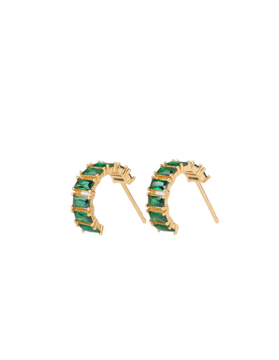 Elly Lou Celestial Earring- Green | Mocha Australia