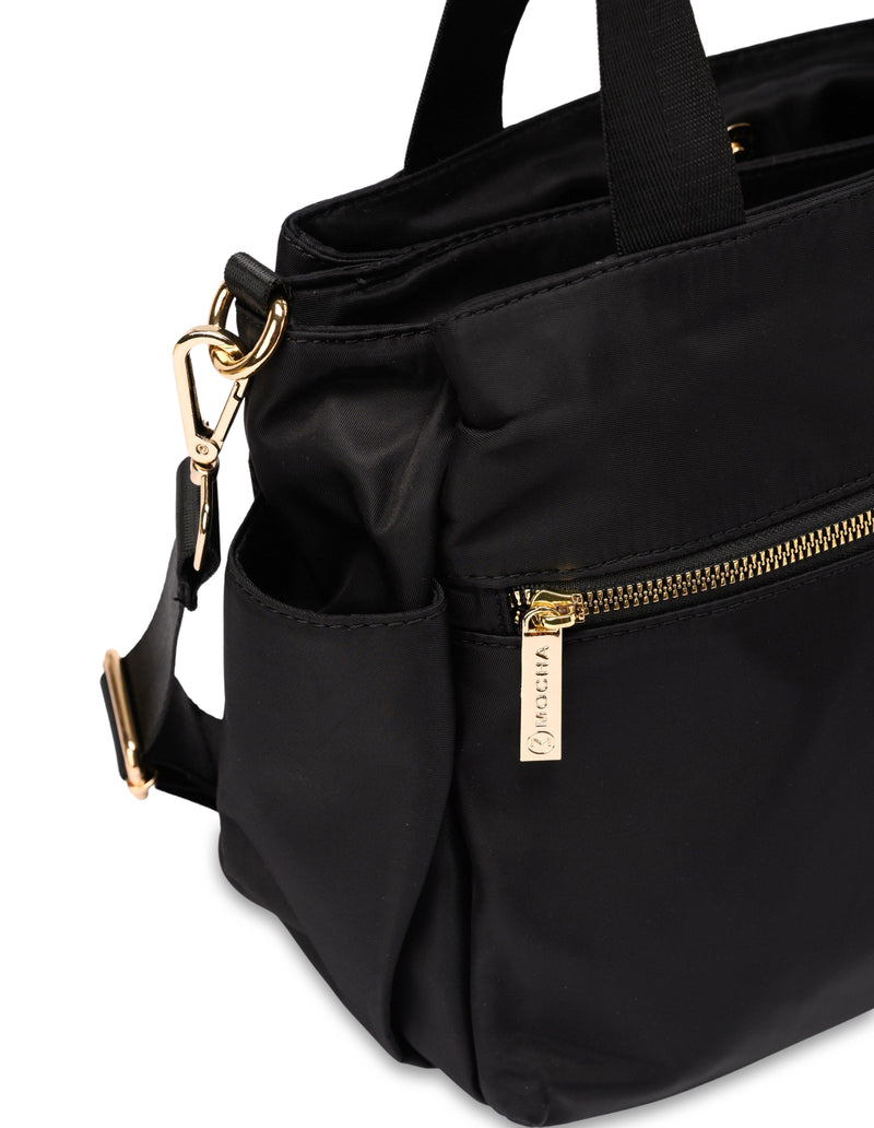 Mocha Eddy Top Handle Handbag - Black | Mocha Australia
