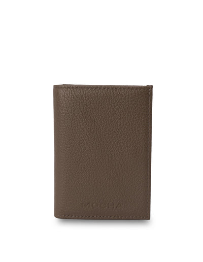 Mocha Mia Leather Wallet - Taupe | Mocha Australia