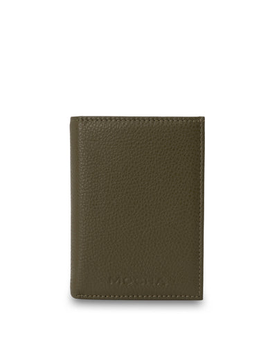 Mocha Mia Leather Wallet - Dark Green | Mocha Australia