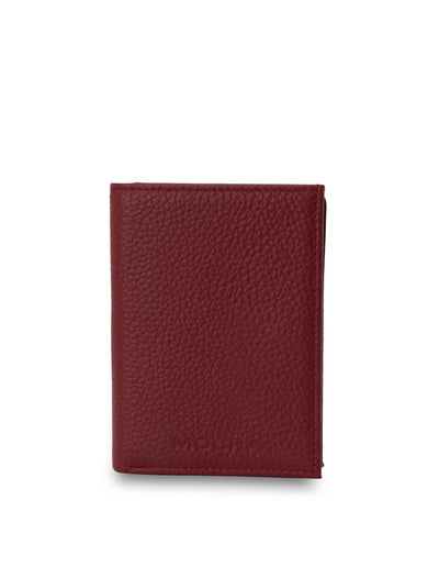 Mocha Mia Leather Wallet - Deep Red | Mocha Australia