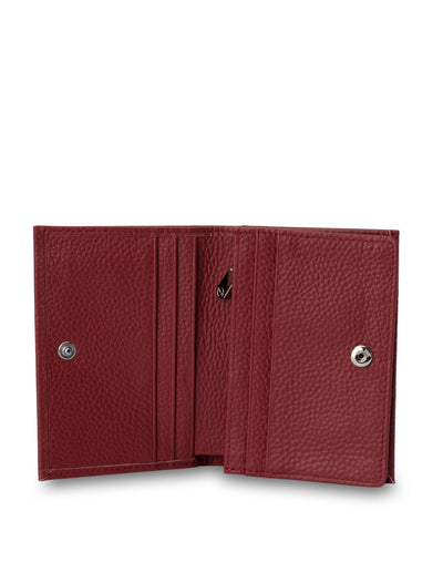 Mocha Mia Leather Wallet - Deep Red | Mocha Australia
