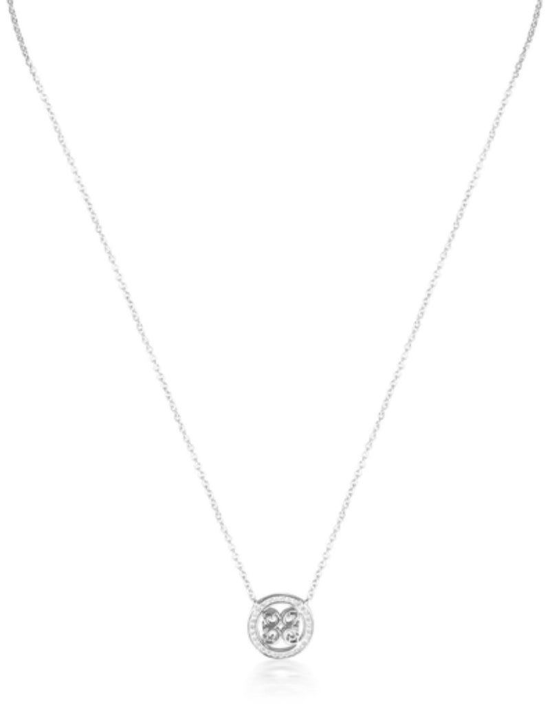 Georgini Signature Medalion Pendant Necklace - Silver | Mocha Australia