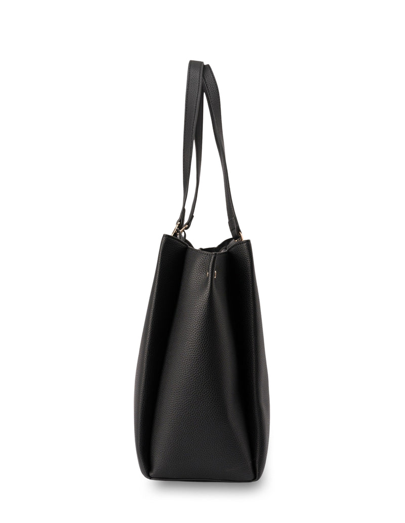 Mocha Sienna Stud Tote Bag - Black | Mocha Australia