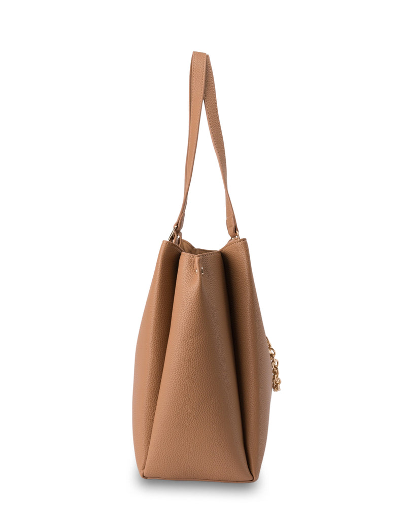 Mocha Sienna Stud Tote Bag - Tan | Mocha Australia