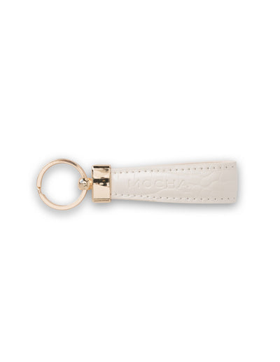 Mocha Go To Croc Keyring - Cream | Mocha Australia