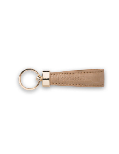 Mocha Go To Croc Keyring - Taupe | Mocha Australia