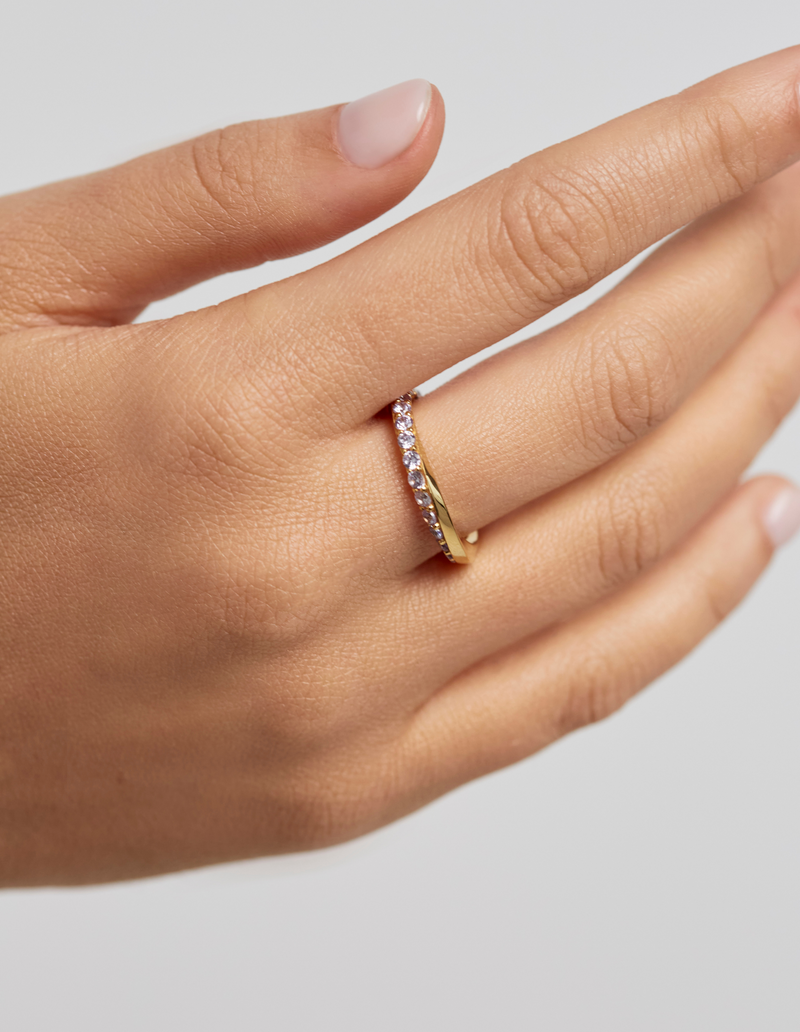 PDPAOLA Cavalier Ring | Mocha Australia