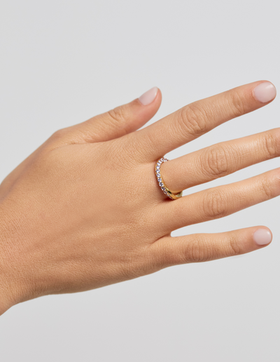 PDPAOLA Cavalier Ring | Mocha Australia