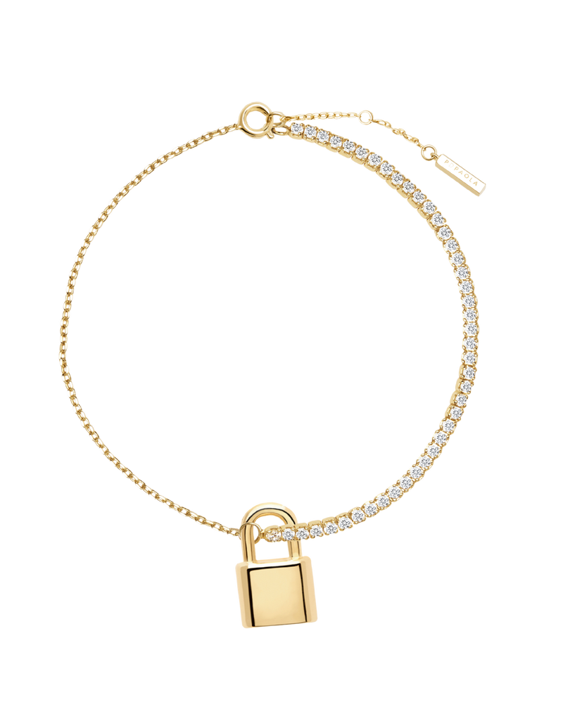 PDPAOLA Bond Bracelet - Gold | Mocha Australia