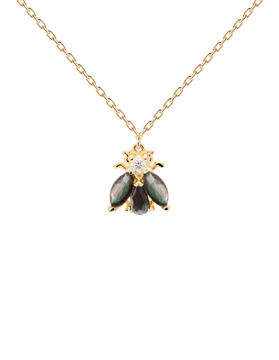 PDPAOLA Zaza Necklace - Gold | Mocha Australia