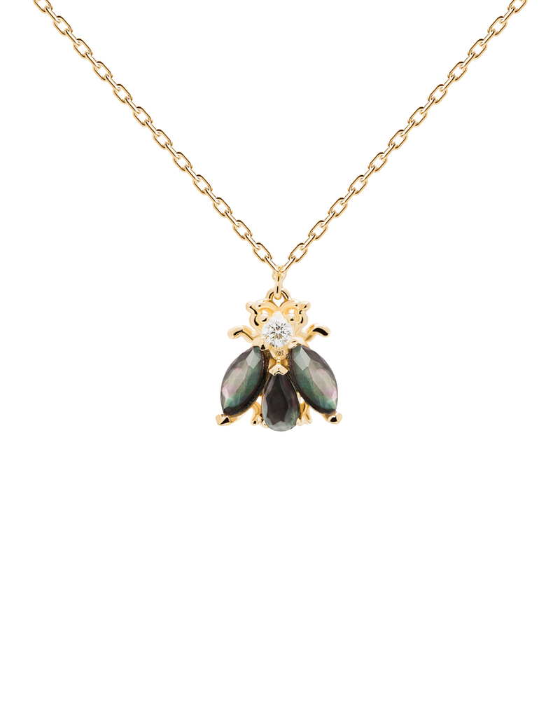PDPAOLA Zaza Necklace - Gold | Mocha Australia