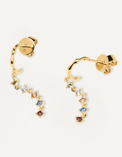 PDPAOLA Sage Earrings - Gold | Mocha Australia