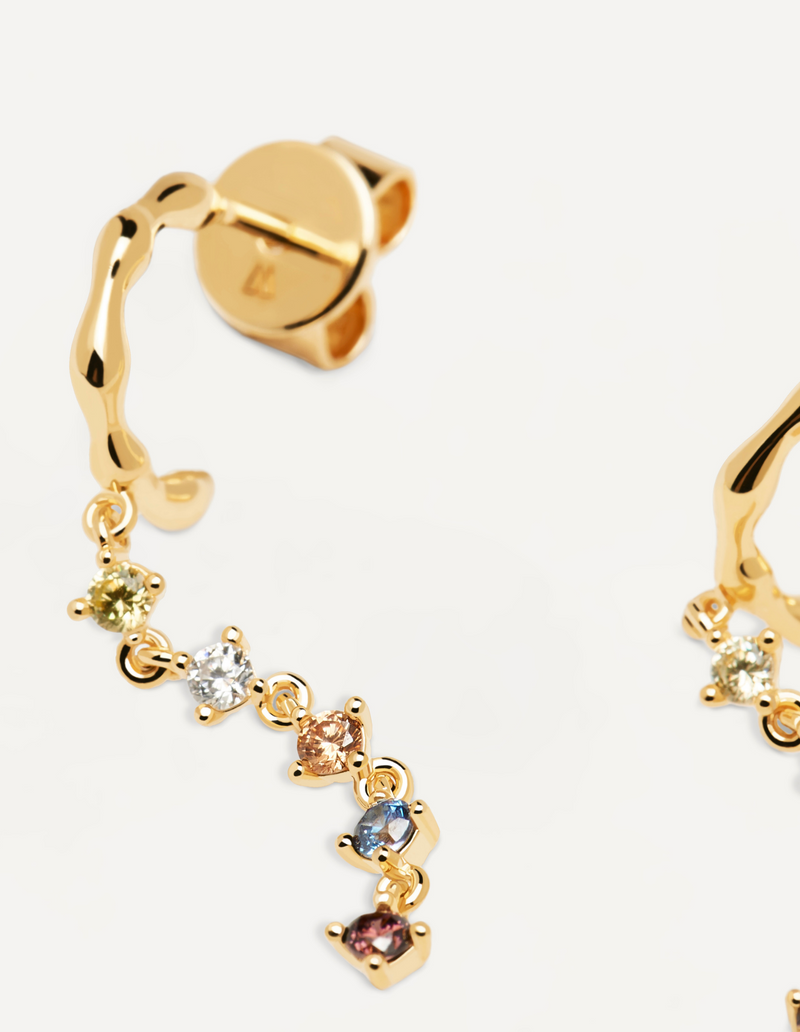PDPAOLA Sage Earrings - Gold | Mocha Australia