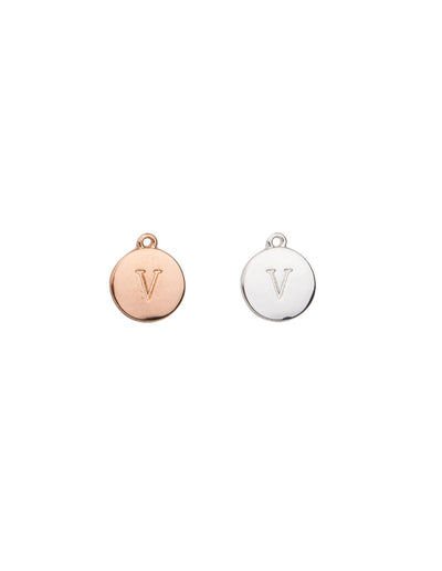 Isadora Aurelia Initial Charm - V | Mocha Australia