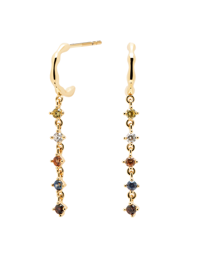 PDPAOLA Sage Earrings - Gold | Mocha Australia